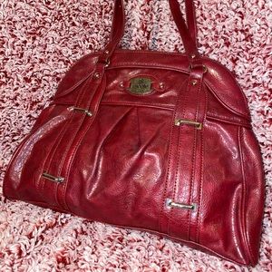 3/$25 Red Nicole Miller Brand Purse Bag